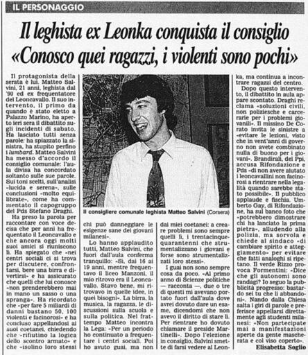Matteo Salvini vs. Leoncavallo