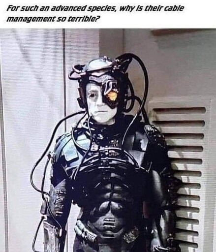 cable management will not be assimilated